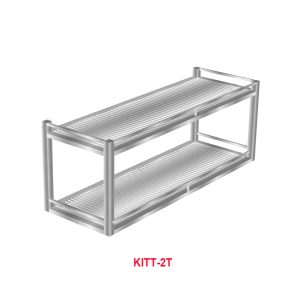 Kệ Inox Treo Tường 2 Tầng KITT-2T