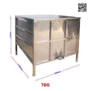 Thùng đựng gạo Inox bếp Trung Tâm TĐG