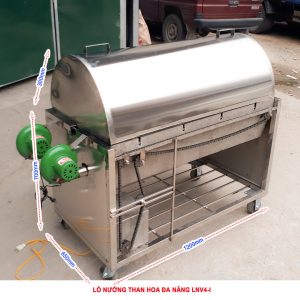 Lò Nướng Than Hoa Đa Năng LNV4-I