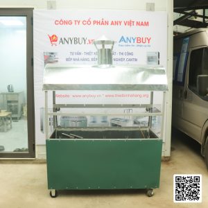 Mặt trước Lò Nướng Vịt 2 Tầng 10 Xiên LNV2T10