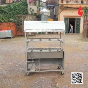 Lò Nướng Vịt 2 Tầng 8 Xiên LNV2T8