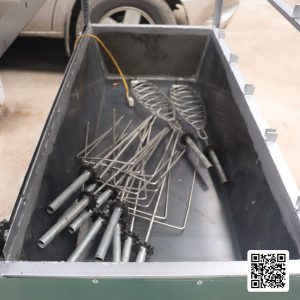 Máng Lò Nướng Vịt 2 Tầng 10 Xiên LNV2T10