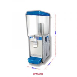 Kích thước Bình nước trái cây BERJAYA JD-118-JET-25