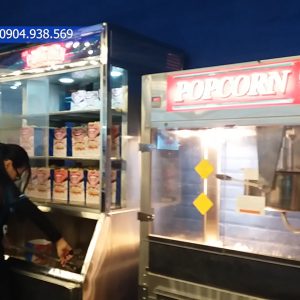 Tủ trưng bày bắp rang bơ POPCORN | Showcase Popcorn Staging