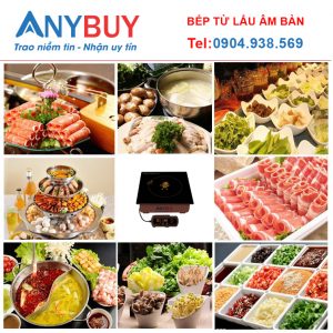 bếp từ lẩu âm bàn nhà hàng Tel0904938569