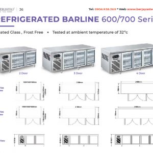 Bàn Mát Cánh Kính Quầy Bar - Trái Tim Lạnh Giữ Đồ Uống Thơm Ngon