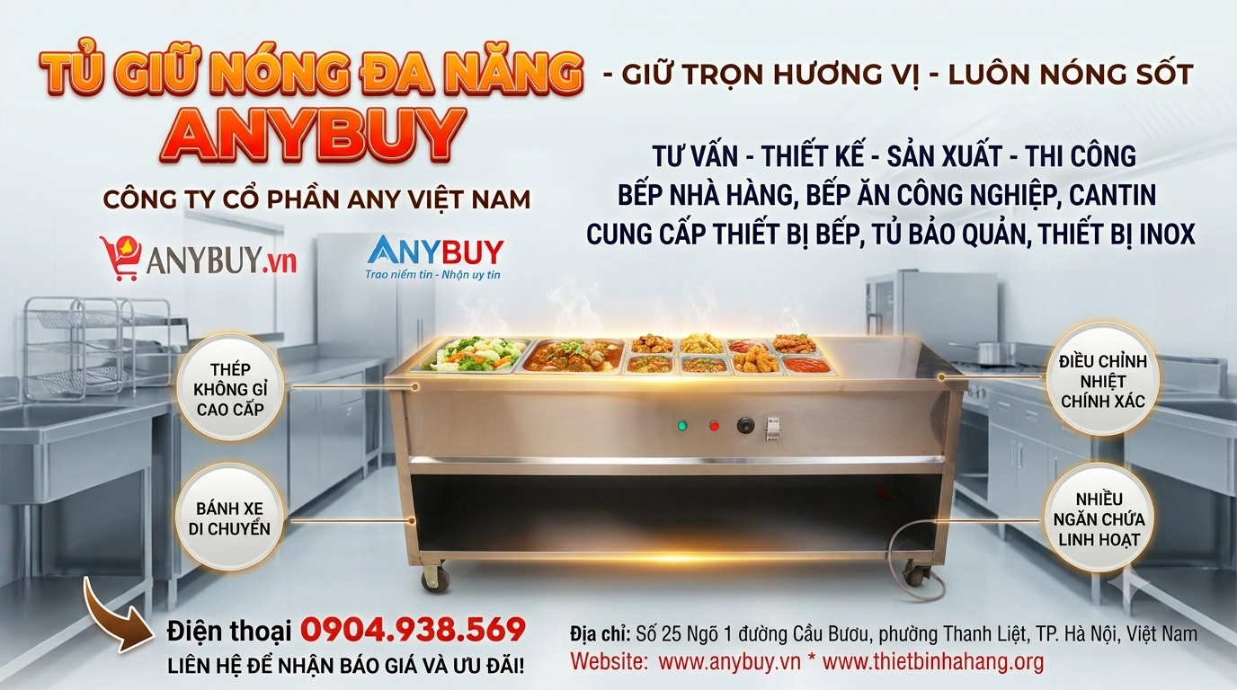 Tủ Giữ Nóng Giữ Nóng Món Ăn Giữ Ấm Bữa Ăn