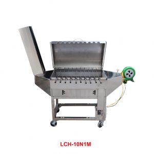 Máy Nướng Chả Inox 10 Xiên LCH-10N1M