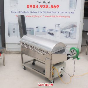 Máy Nướng Chả Inox 15 Xiên LCH-15N1M