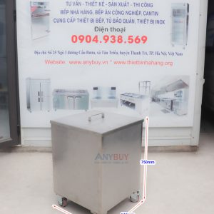 Thùng đựng cát Inox PCCC-I