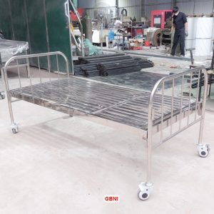 Giường bệnh nhân inox GBNI