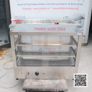 Tủ inox hâm nóng và trưng bày HN-TB