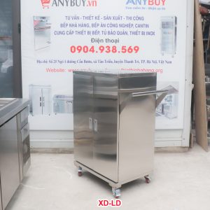 Xe Đây Inox lên Đồ ăn Nhà Hàng XD-LD