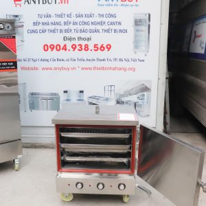 Bên trong tủ cơm 4 khay