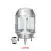 Lu quay inox phi 90 kính LV-P90K