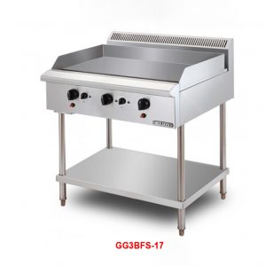 Bếp chiên bề mặt dùng gas Berjaya GG3BFS-17