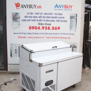 Bàn mát pizza 1 cánh Berjaya BS1D/PCF4/Z dài 1,2m