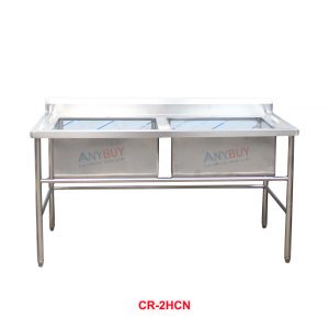 Chậu Rửa Đôi Inox Công Nghiệp CR-2HCN