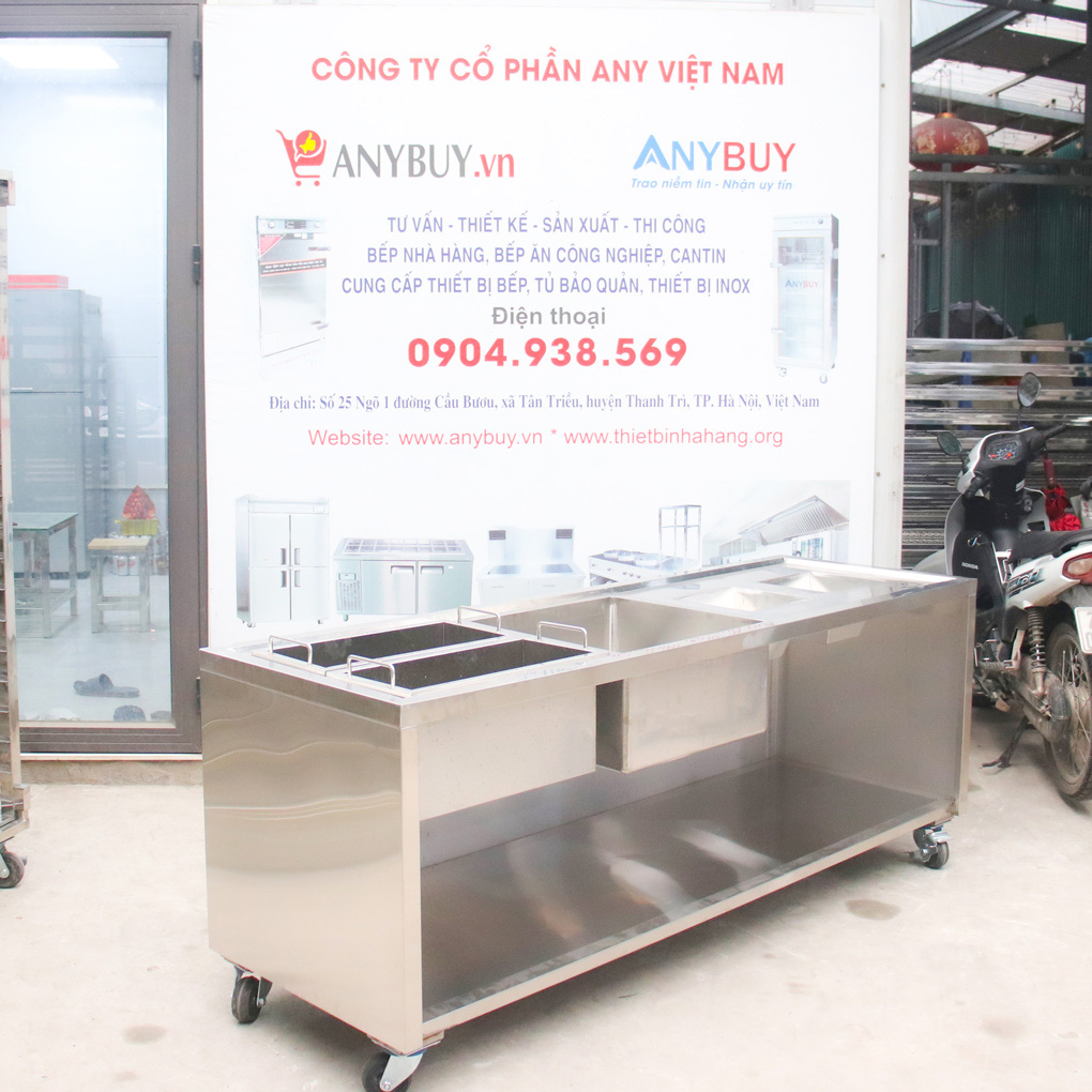 Bàn Gom Rác Thải thương hiệu ANYBUY; Mã sản phẩm BGRT