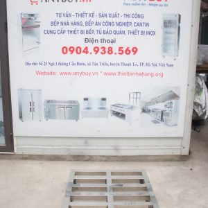 Kệ Pallet Inox Trong Kho (Mã sản phẩm KPI)