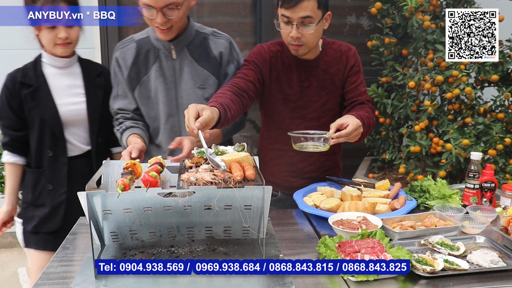 🔥 TIỆC BBQ TẠI GIA HAY DÃ NGOẠI CHƯA BAO GIỜ DỄ DÀNG ĐẾN THẾ 🔥