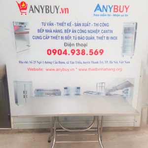 Bàn Ăn Inox (Thép Không Gỉ Công Nghiệp)