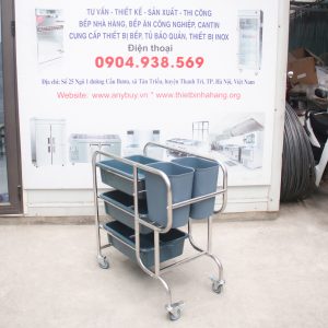 Xe Đẩy Dao Nĩa Nhà Hàng