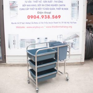 Xe Đẩy Dao Nĩa Nhà Hàng