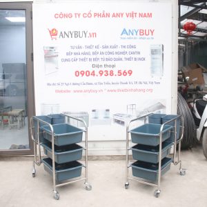 Xe Đẩy Dao Nĩa Nhà Hàng