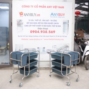 Xe Đẩy Dao Nĩa Nhà Hàng