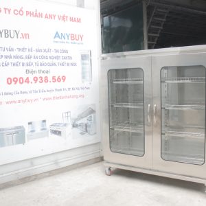 Tủ Bát Đĩa Inox Bếp Tập Thể