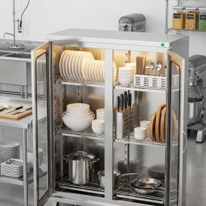 Tủ Bát Đĩa Inox Bếp Tập Thể