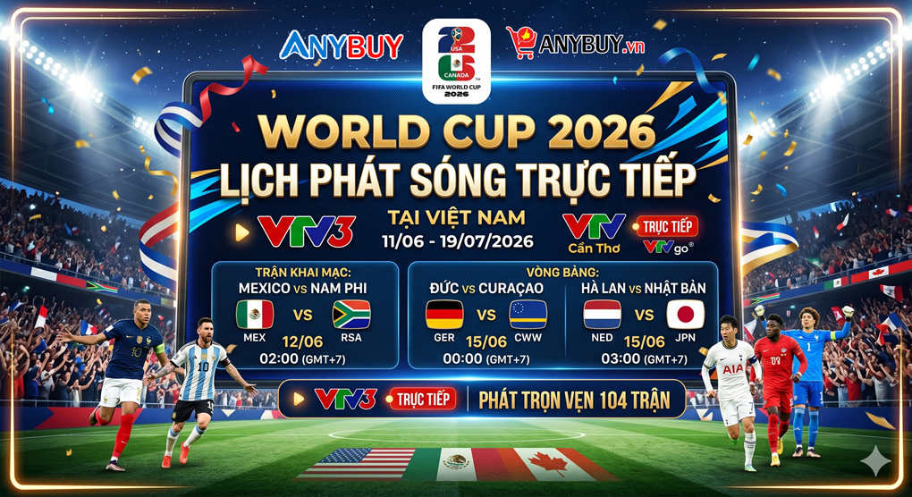 Lịch thi đấu World Cup 2026