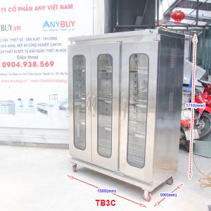 Tủ Bát 3 Cánh (Mã sản phẩm TB3C)