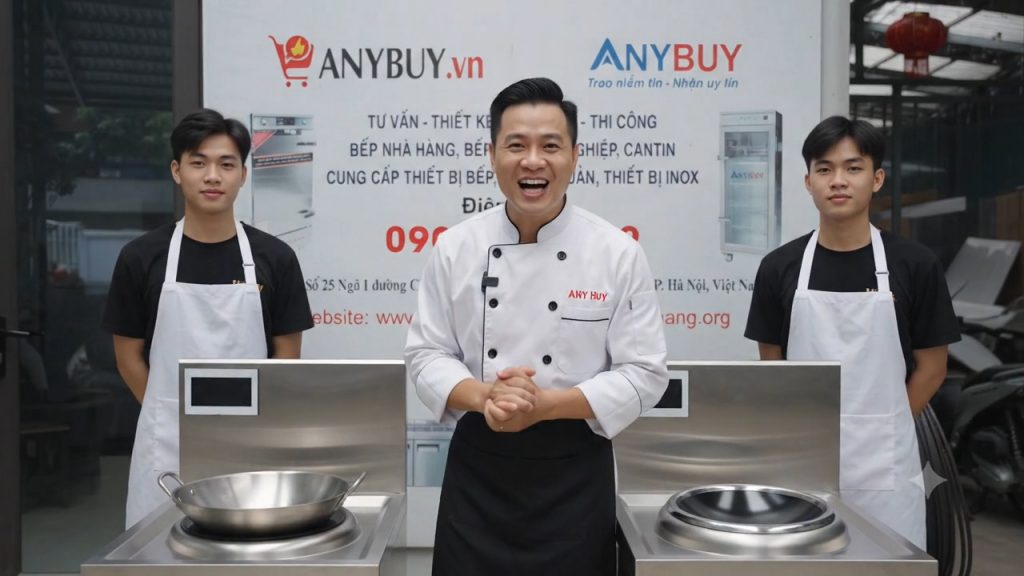 Bếp Từ Công Nghiệp Thử thách món Gà sốt phô mai tại ANYBUY Thiết Bị Nhà Hàng Bếp Từ Công Nghiệp Thử thách món Gà sốt phô mai tại ANYBUY