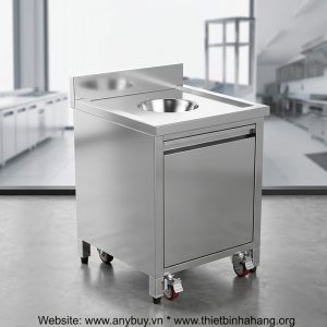 Bàn Gom Rác Inox
