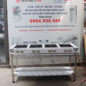 Bếp Giàn Gas Hàn Quốc 4 Họng To