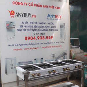 Bếp Giàn Gas Hàn Quốc 4 Họng To