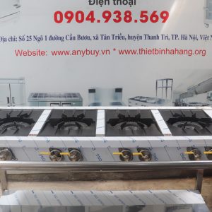 Bếp Giàn Gas Hàn Quốc 4 Họng To