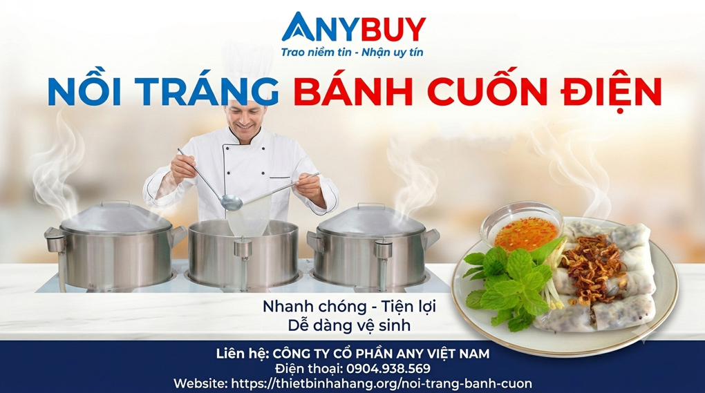 Vai Trò Cuả Nồi Tráng Bánh Cuốn Điện