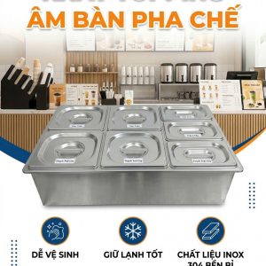 Khay Topping Âm Bàn Pha Chế