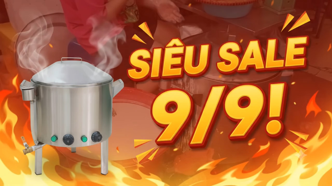 🔥 SIÊU SALE 99 BÙNG NỔ ƯU ĐÃI NỒI TRÁNG BÁNH CU