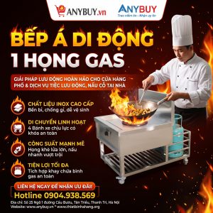 Bếp Á Di Động 1 Họng Gas