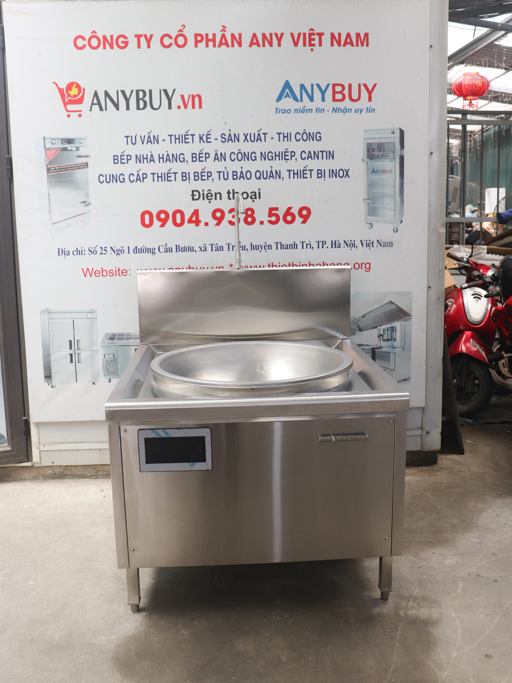 Bếp Từ 20KW Liền Chảo Thiết Bị Nhà Hàng Bếp Từ 20KW Liền Chảo